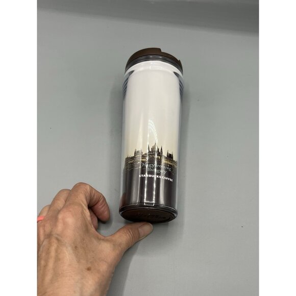 Starbucks Hungary Travel Coffee Mug Global City Icon Collector 12oz Hungarian - Picture 6 of 13
